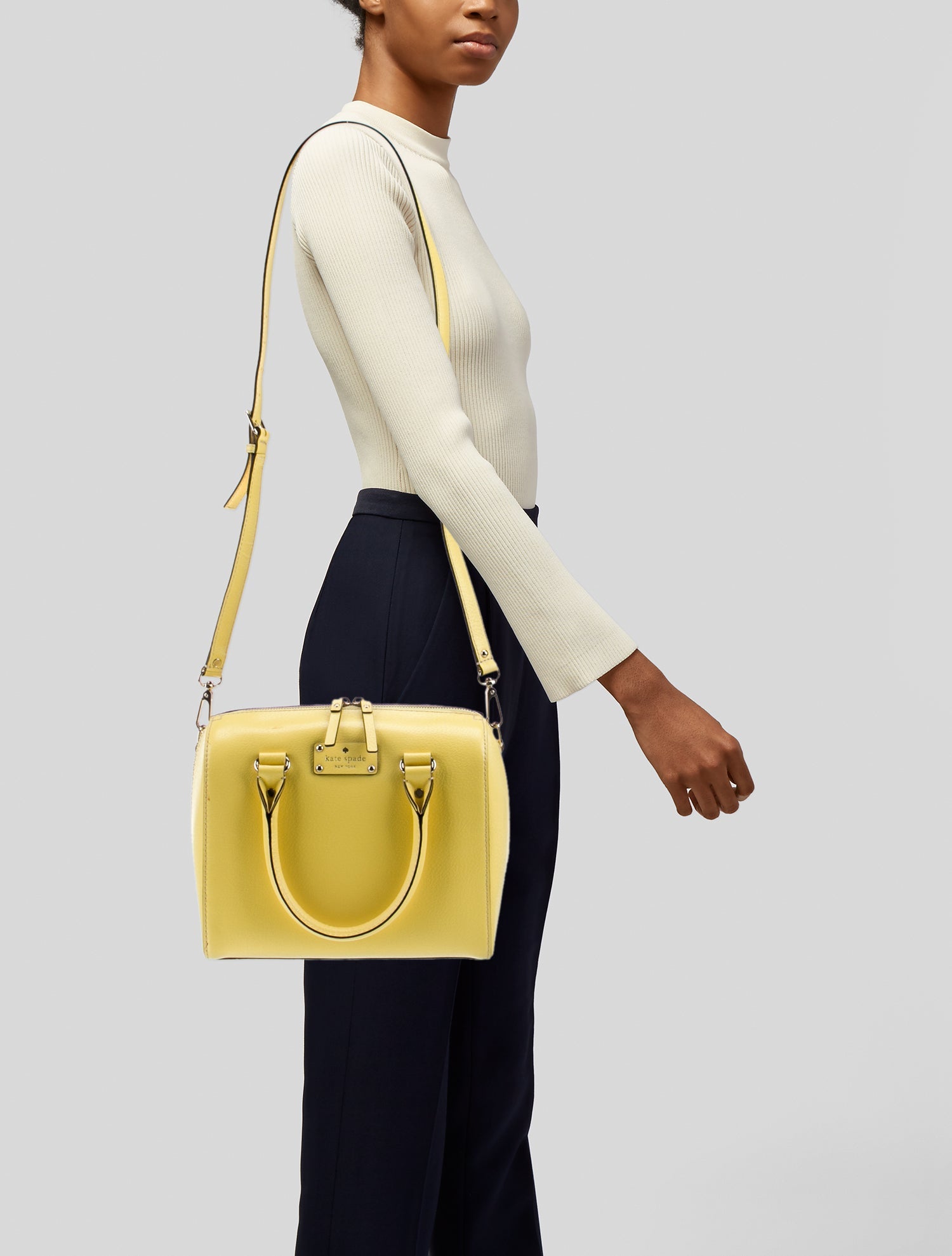 Kate Spade New York Leather Top Handle Bag