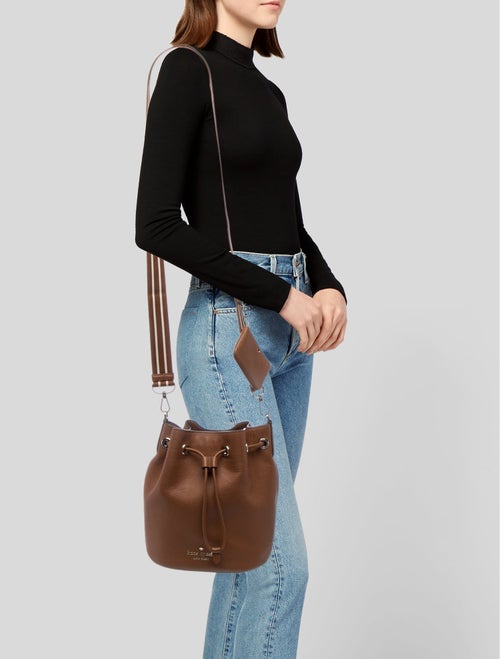 Kate Spade New York Leather Bucket Bag