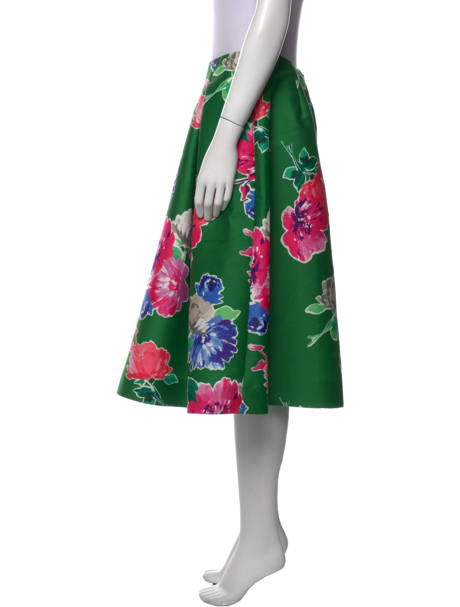 Kate Spade New York Floral Print Knee-Length Skirt