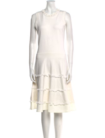 Kate Spade New York Scoop Neck Knee-Length Dress