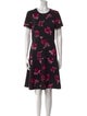 Kate Spade New York Floral Print Mini Dress