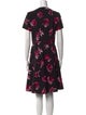 Kate Spade New York Floral Print Mini Dress
