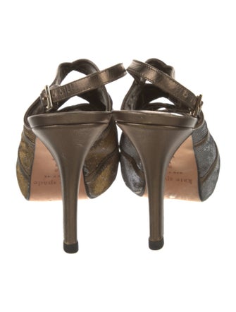 Kate Spade New York Glitter Slingback Sandals
