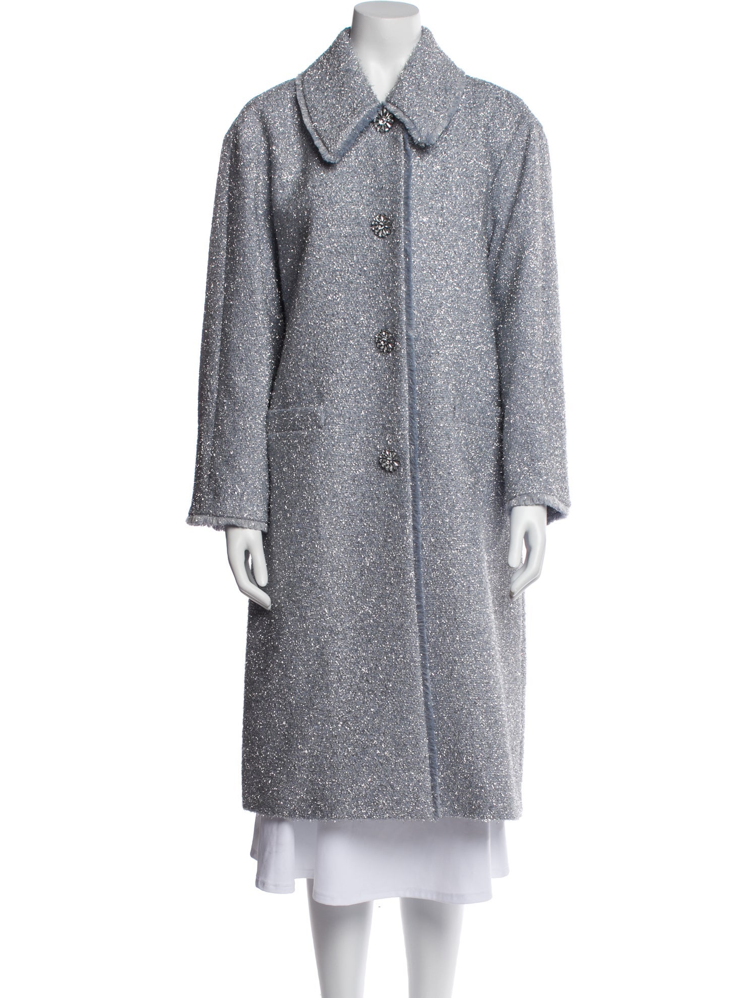 Kate Spade New York Wool Tweed Pattern Coat w/ Tags