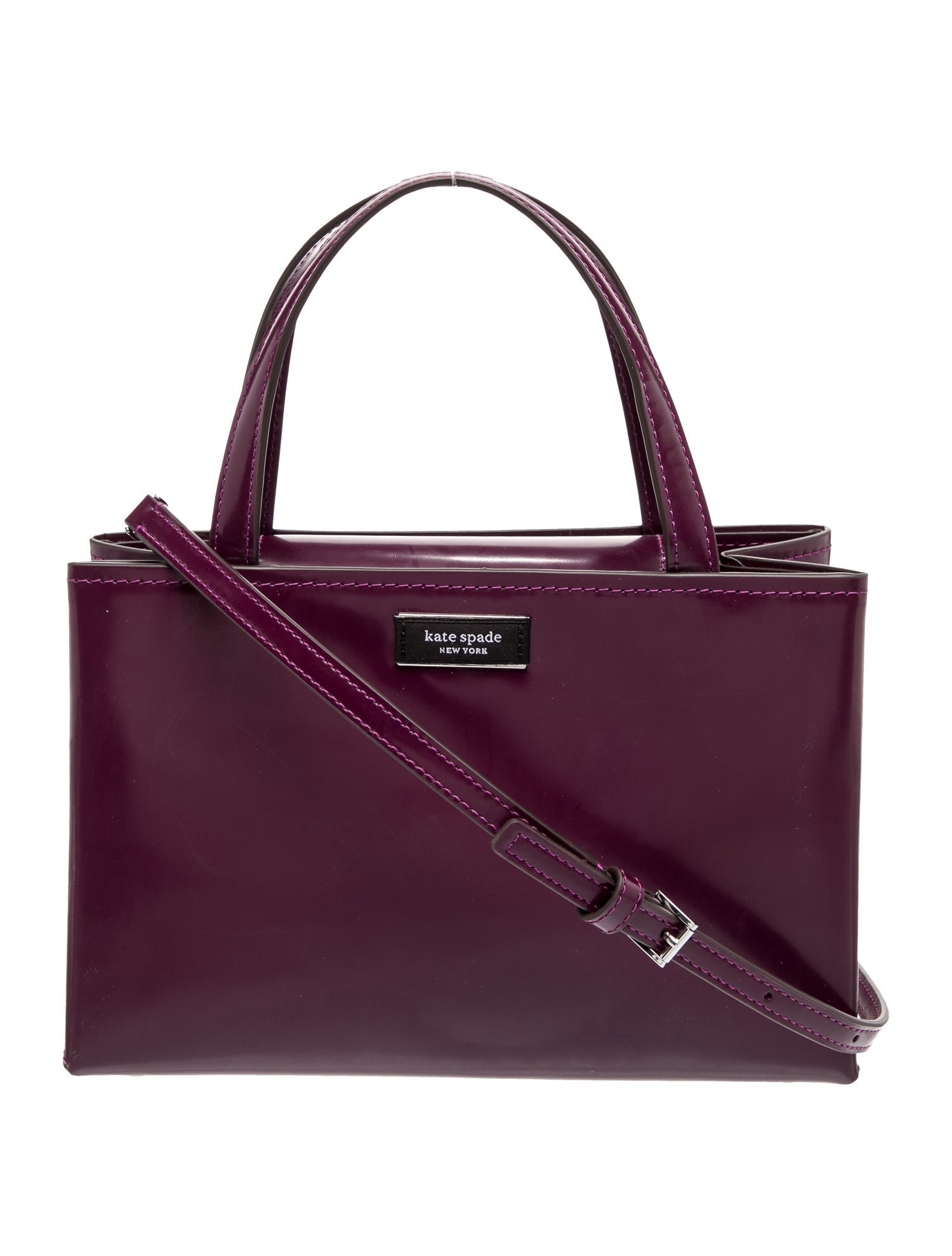 Kate Spade New York Patent Leather Top Handle Bag