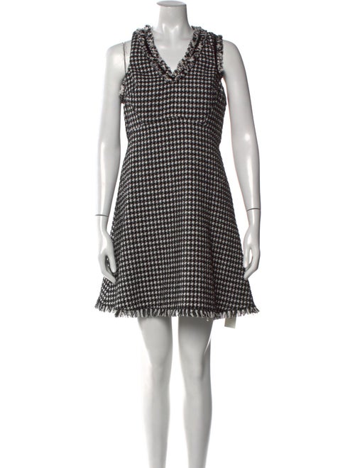 Kate Spade New York Houndstooth Print Mini Dress