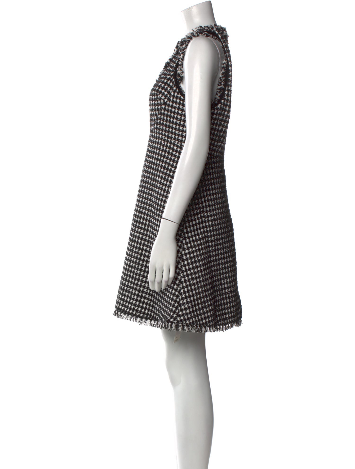 Kate Spade New York Houndstooth Print Mini Dress