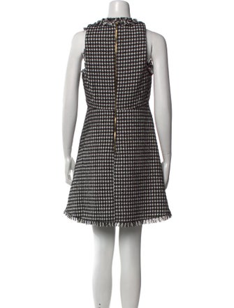Kate Spade New York Houndstooth Print Mini Dress