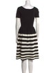 Kate Spade New York Striped Knee-Length Dress