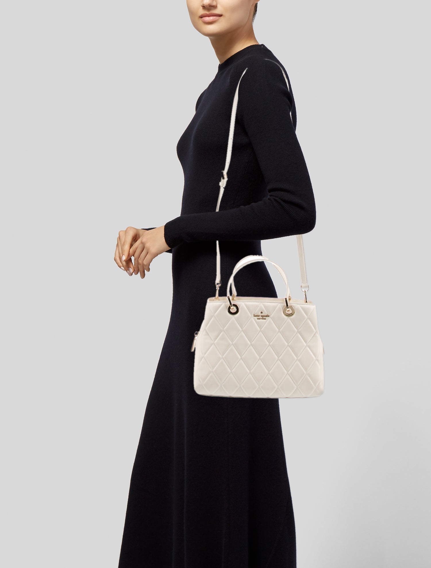 Kate Spade New York Quilted Top Handle Bag