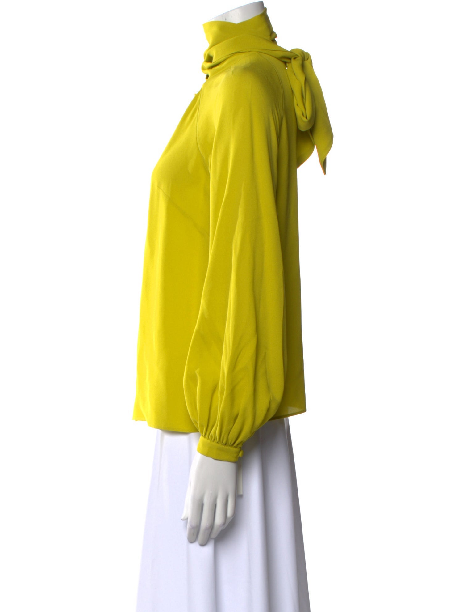 Kate Spade New York Silk Mock Neck Sweater