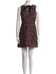 Kate Spade New York Floral Print Mini Dress