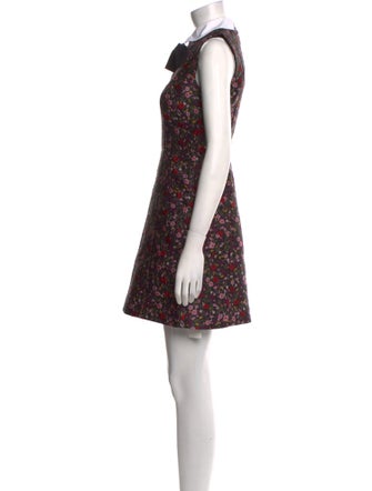 Kate Spade New York Floral Print Mini Dress