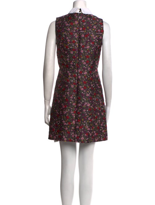 Kate Spade New York Floral Print Mini Dress