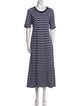 Kate Spade New York Striped Long Dress