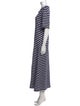 Kate Spade New York Striped Long Dress