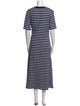Kate Spade New York Striped Long Dress