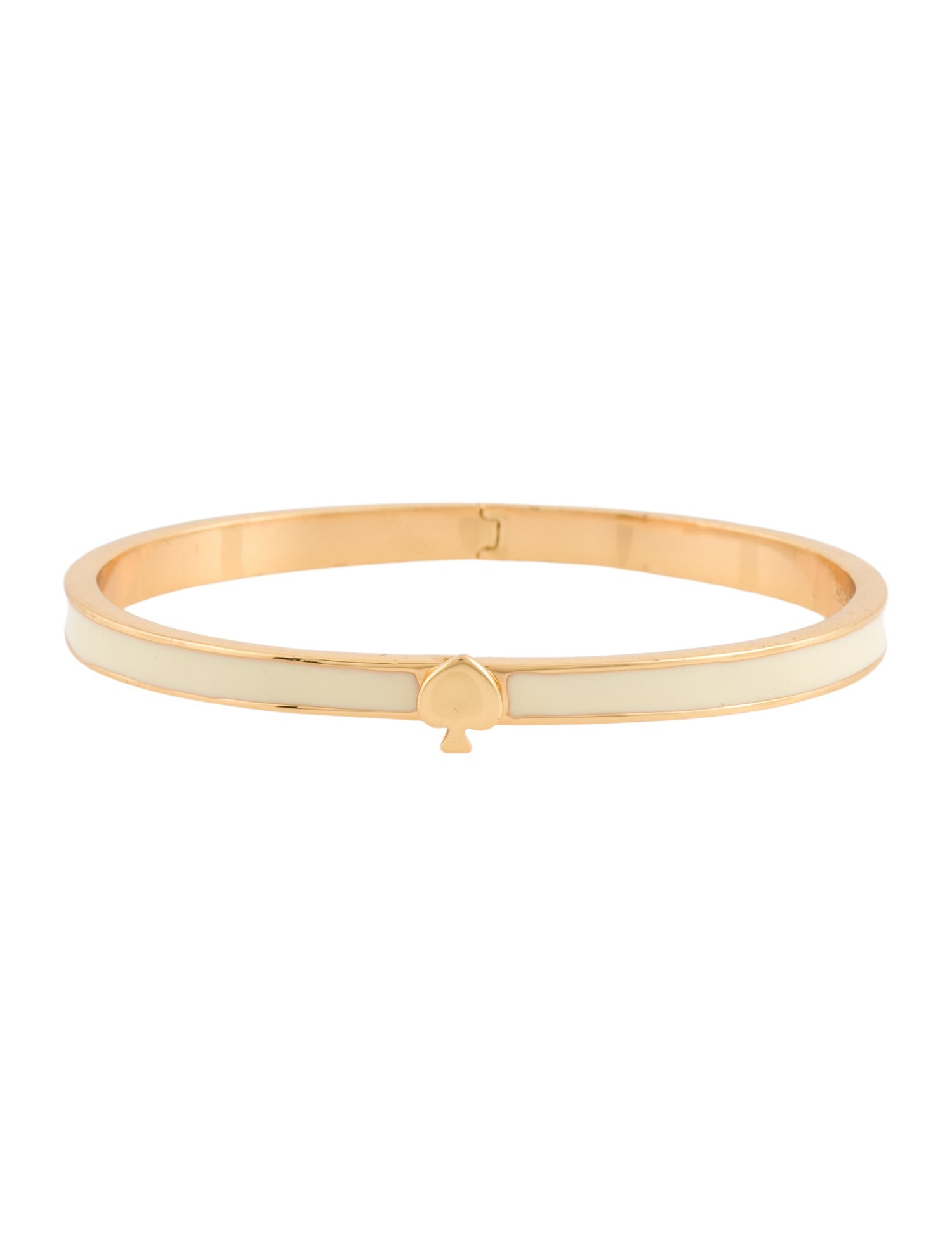 Kate Spade New York Enamel Hinged Bangle Bracelet