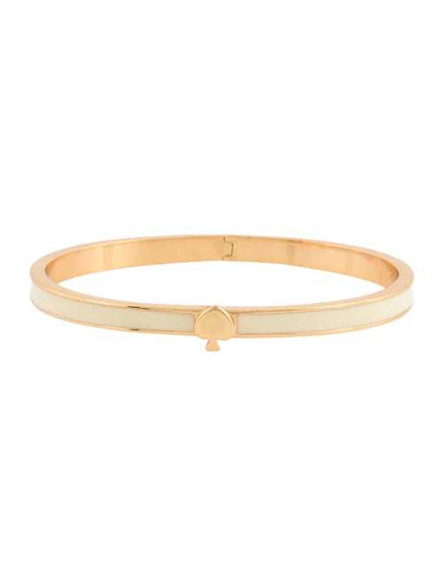Kate Spade New York Enamel Hinged Bangle Bracelet