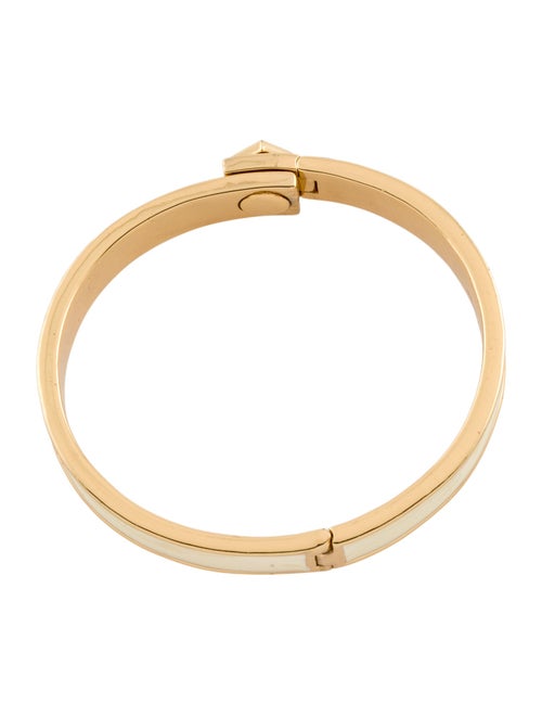 Kate Spade New York Enamel Locked In Thin Hinged Bracelet