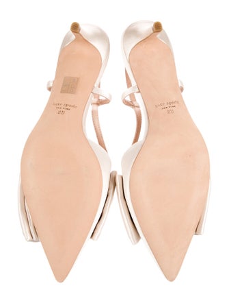 Kate Spade New York Satin Slingback Pumps