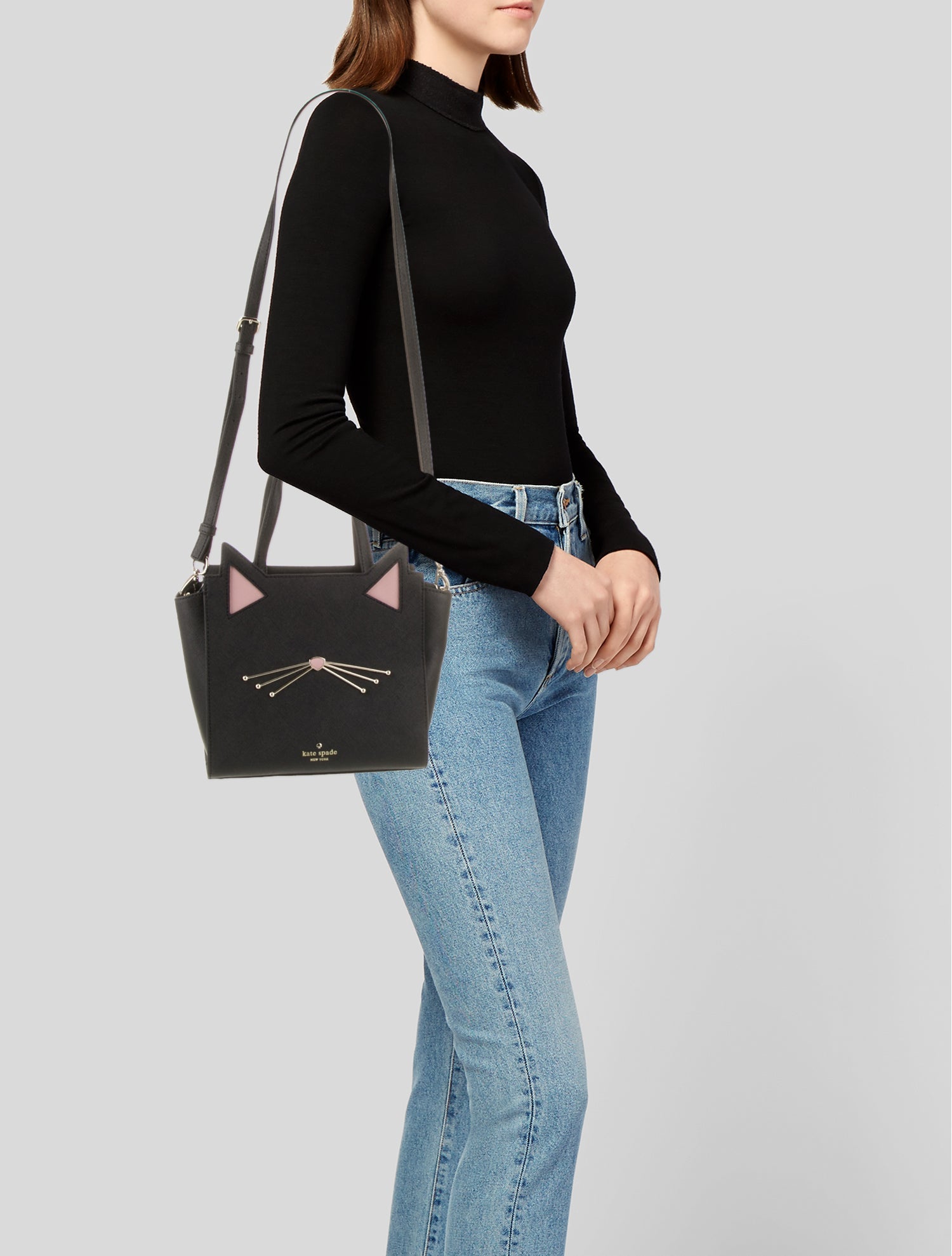 Kate Spade New York Saffiano Leather Top Handle Bag