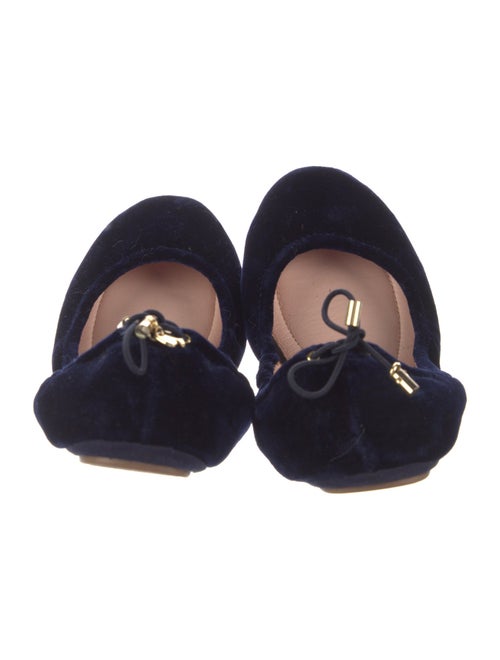 Kate Spade New York Velvet Bow Accents Ballet Flats