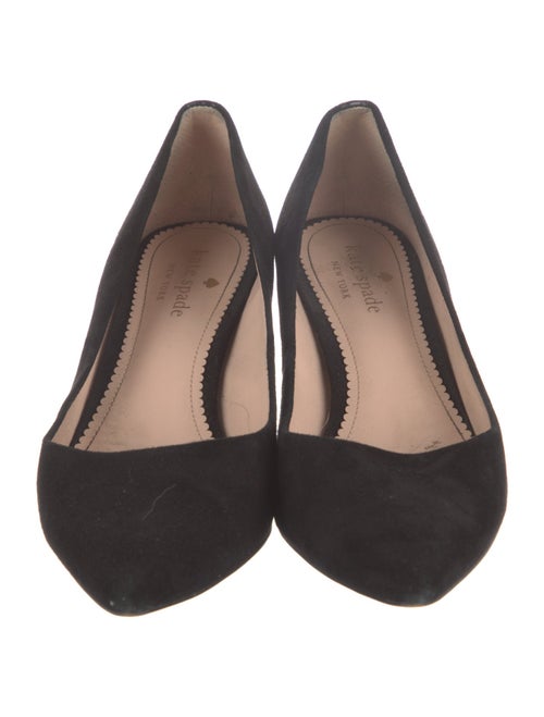 Kate Spade New York Suede Glitter Accents Pumps