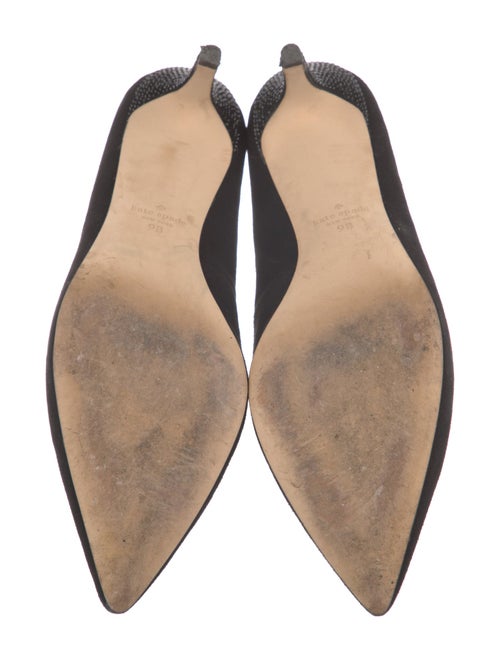 Kate Spade New York Suede Glitter Accents Pumps