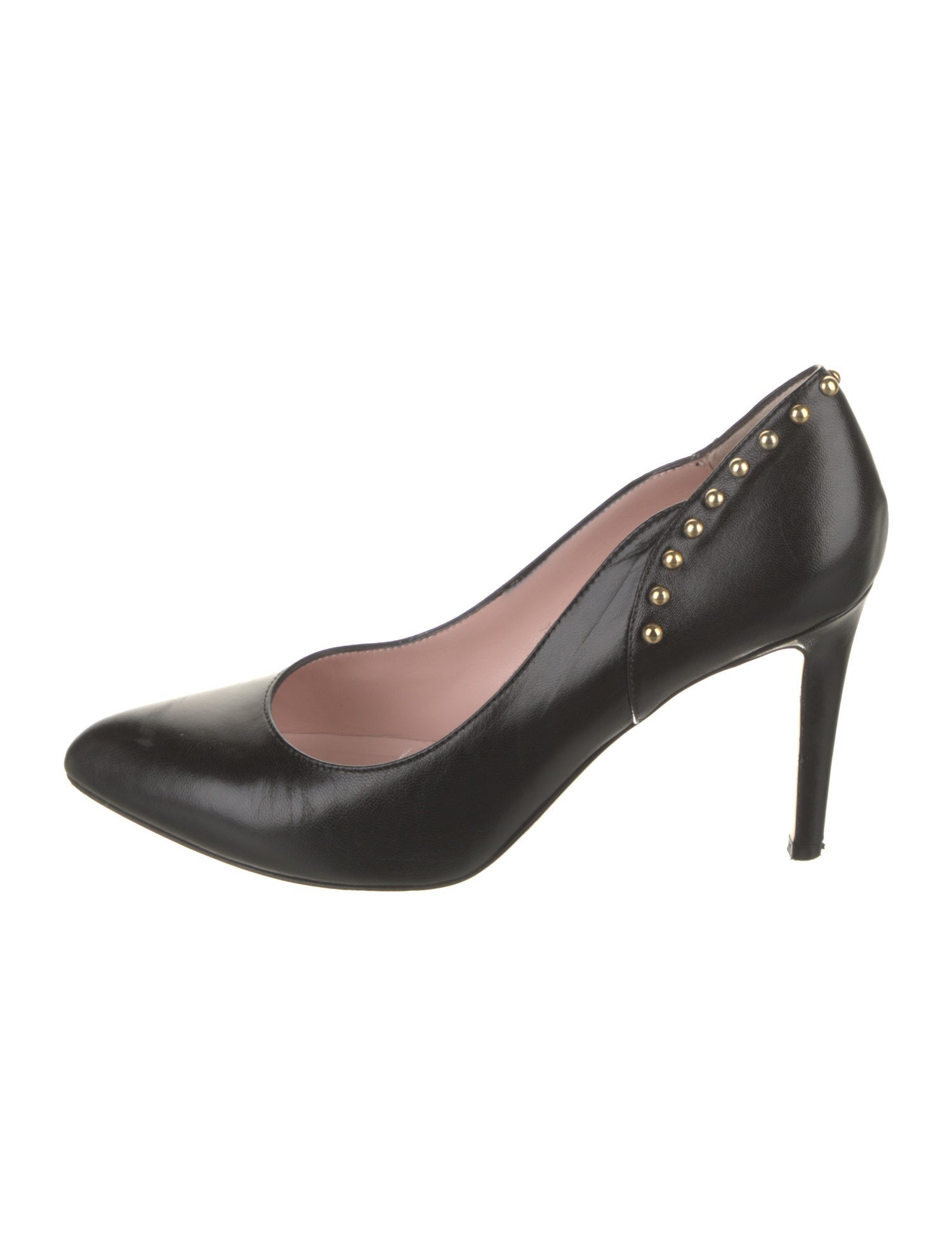 Kate Spade New York Leather Studded Accents Pumps