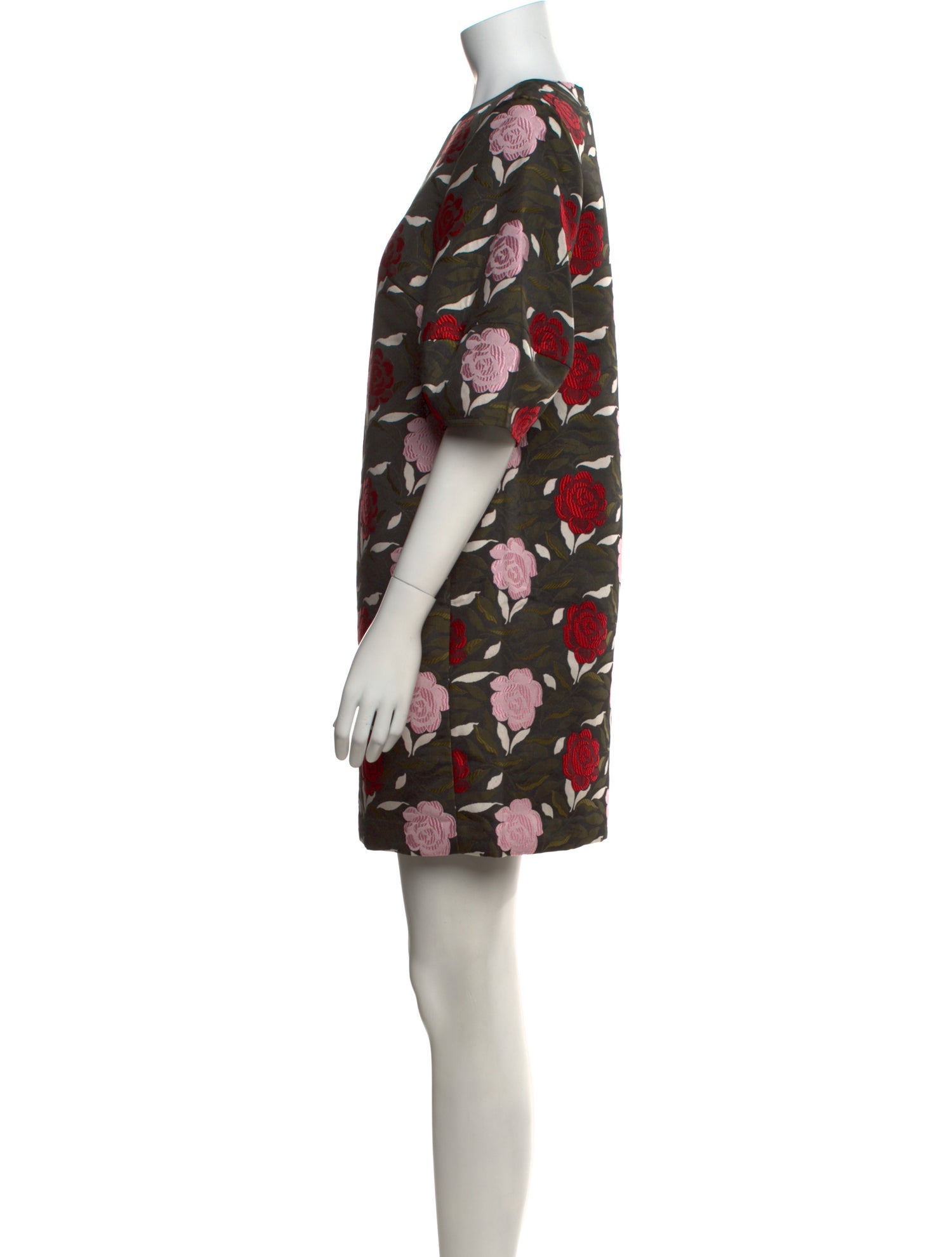 Kate Spade New York Floral Print Mini Dress