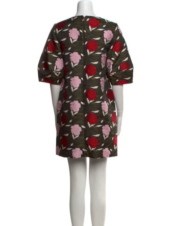 Kate Spade New York Floral Print Mini Dress