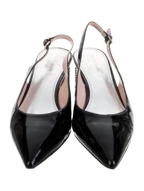 Kate Spade New York Patent Leather Slingback Pumps