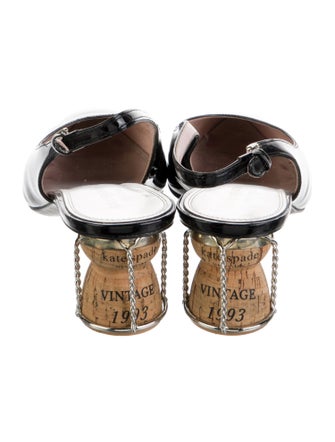 Kate Spade New York Patent Leather Slingback Pumps