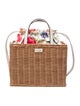 Kate Spade New York Rattan Top Handle Bag