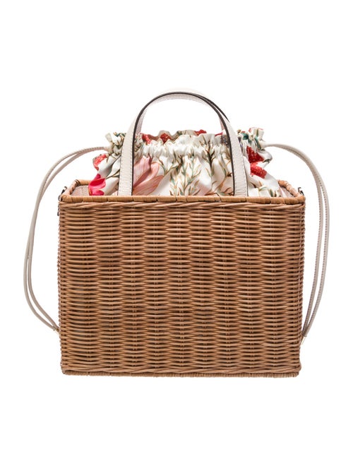 Kate Spade New York Rattan Top Handle Bag
