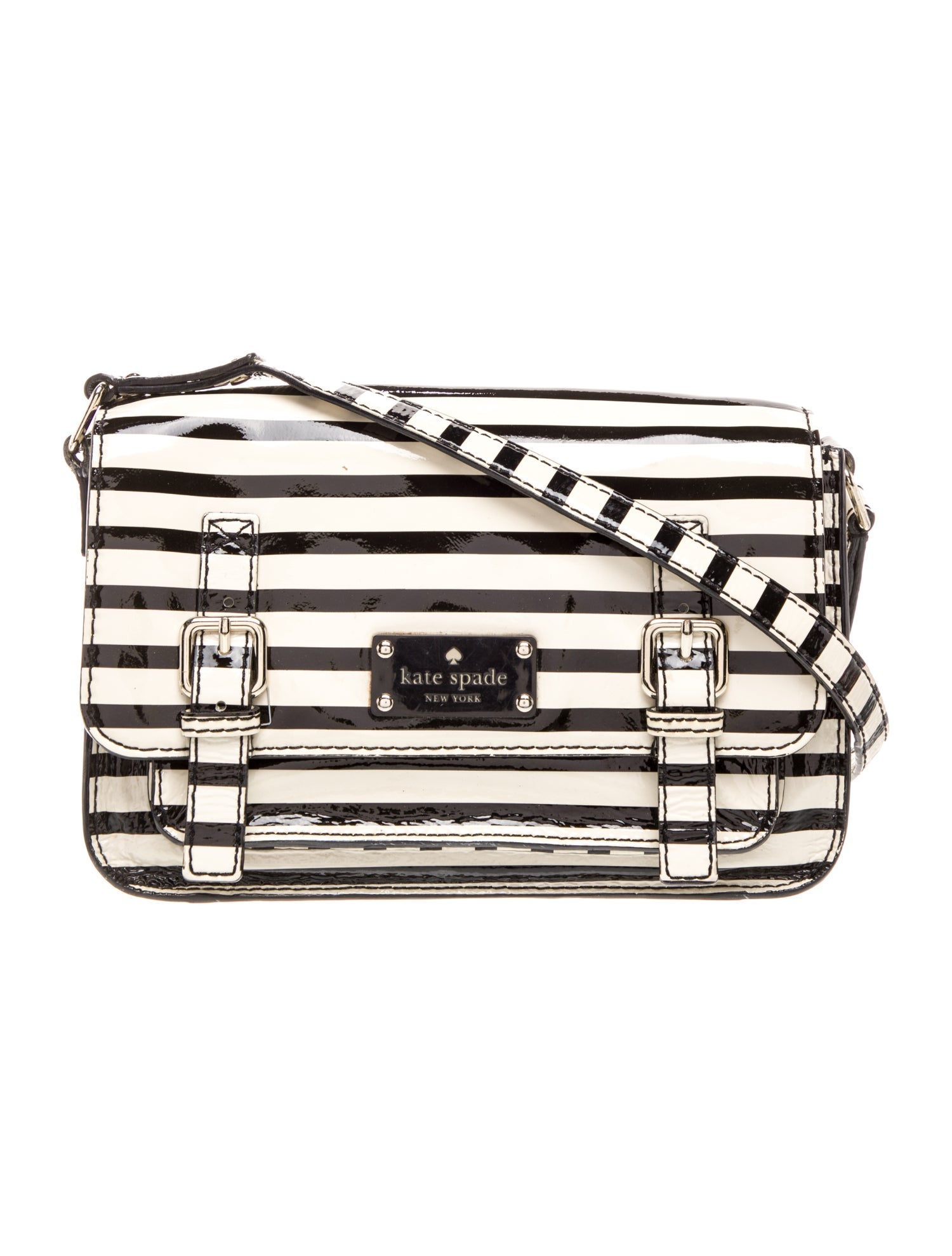 Kate Spade New York Patent Leather Messenger Bag