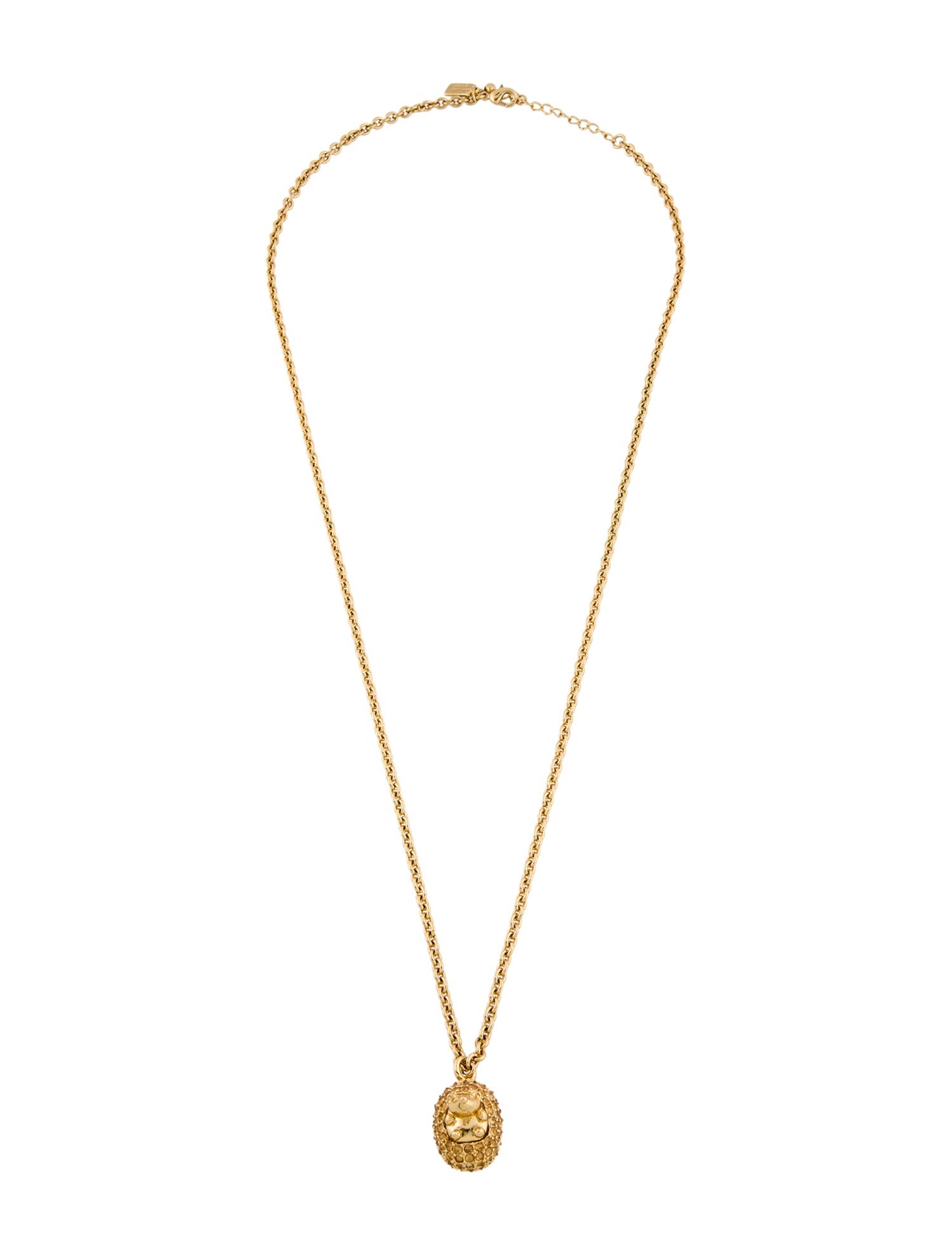 Kate Spade New York Crystal Hedgehog Pendant Necklace