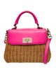 Kate Spade New York Straw Top Handle Bag
