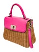 Kate Spade New York Straw Top Handle Bag