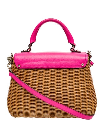 Kate Spade New York Straw Top Handle Bag