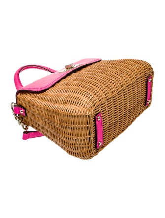 Kate Spade New York Straw Top Handle Bag