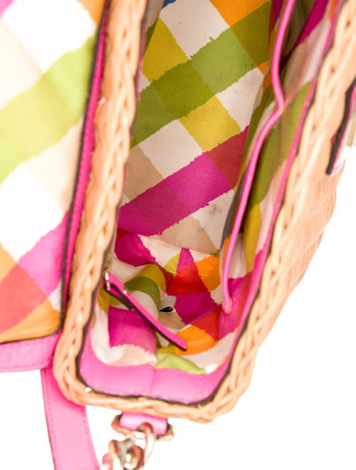 Kate Spade New York Straw Top Handle Bag