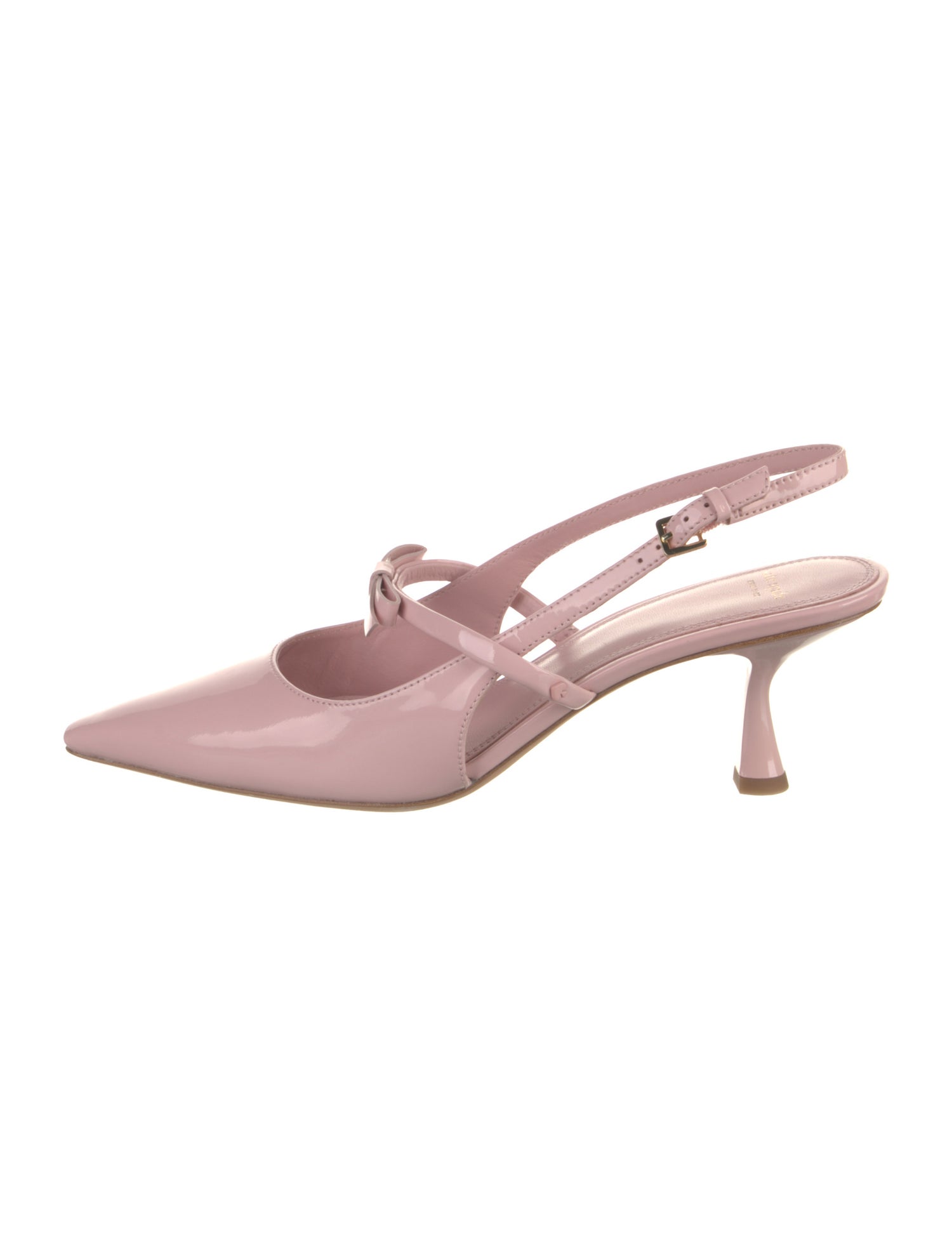 Kate Spade New York Leather Bow Accents Slingback Pumps