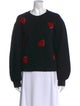 Kate Spade New York Printed Crew Neck Sweater