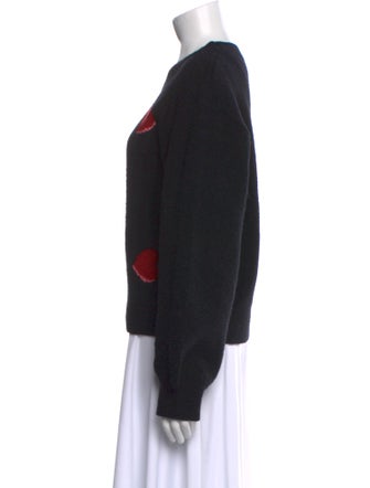 Kate Spade New York Printed Crew Neck Sweater