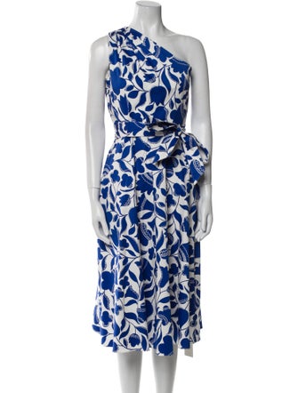 Kate Spade New York Printed Midi Length Dress