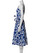 Kate Spade New York Printed Midi Length Dress