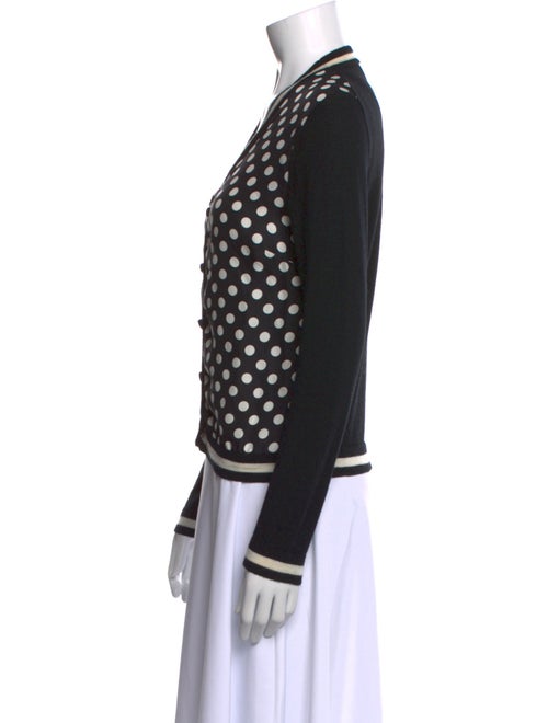 Kate Spade New York Silk Polka Dot Print Sweater
