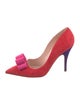 Kate Spade New York Suede Bow Accents Pumps